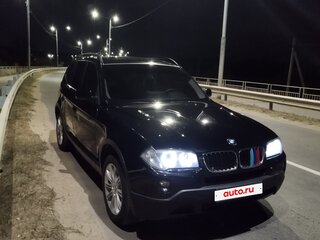 2007 BMW X3 20d I (E83) Рестайлинг, чёрный, 1050000 рублей, вид 1