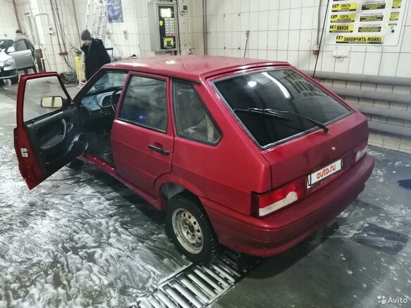 2007 Lada (ВАЗ) 2114, красный - вид 2