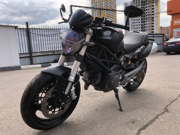 2012 Ducati Monster 696, чёрный, 450000 рублей - вид 1