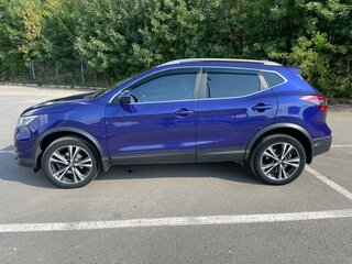 2019 Nissan Qashqai II Рестайлинг, синий, 2100000 рублей, вид 4