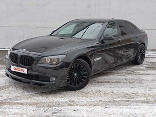 2008 BMW 7 серии Long 740Li V (F01/F02/F04), чёрный, 1700000 рублей, вид 1
