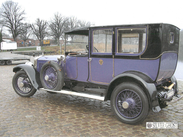 1914 Rolls-Royce Silver Ghost, синий