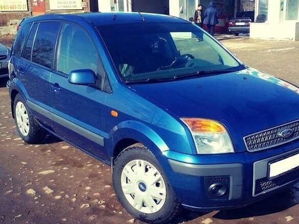 2007 Ford Fusion I Рестайлинг, синий, 503000 рублей