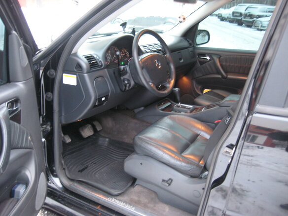 2004 Mercedes-Benz M-Класс 350 I (W163) Рестайлинг, чёрный - вид 9