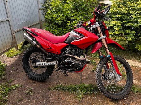 2015 Motoland XR250 Enduro, красный, 120000 рублей, вид 2