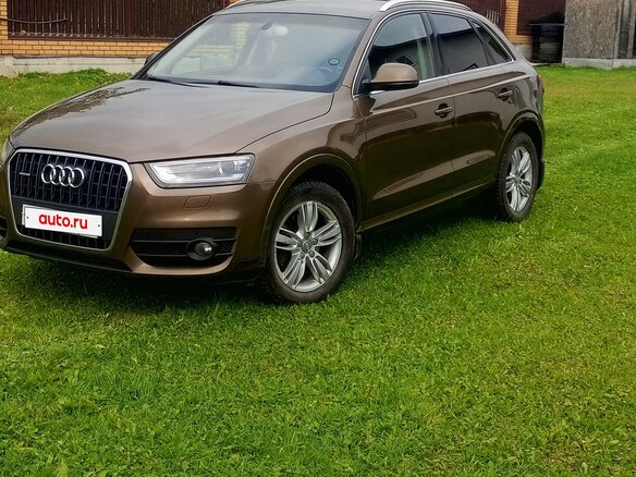 2012 Audi Q3 I (8U), коричневый, 1495000 рублей