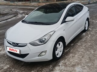 2013 Hyundai Elantra V (MD), белый, 980000 рублей, вид 1