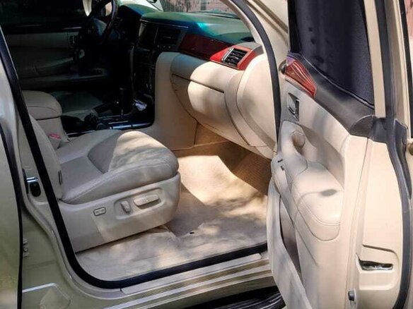 2008 Lexus LX 570 III, бежевый, 3490000 рублей - вид 14