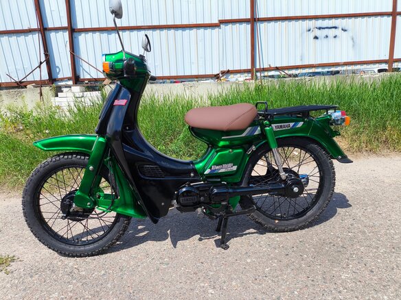 2000 Yamaha Mate, зелёный, 80000 рублей - вид 3