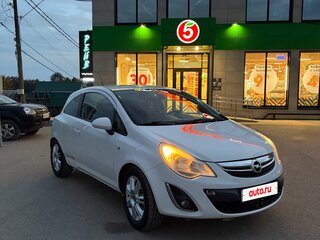 2011 Opel Corsa D Рестайлинг II, белый, 350000 рублей, вид 4