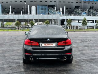 2017 BMW 5 серии 520d VII (G30/G31/G38), чёрный, 2800000 рублей, вид 5