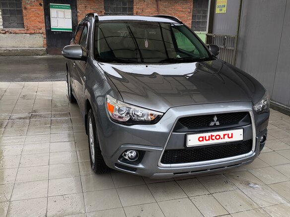 2014 Mitsubishi ASX I Рестайлинг, серый, 1250000 рублей - вид 14