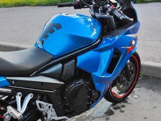 2012 Suzuki GSX 650F, синий, 400000 рублей, вид 4