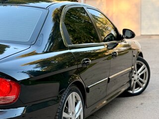 2008 Hyundai Sonata ТагАЗ IV (EF) Рестайлинг, чёрный, 800000 рублей, вид 4