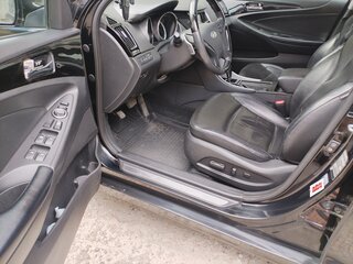 2010 Hyundai Sonata VI (YF), чёрный, 1150000 рублей, вид 5