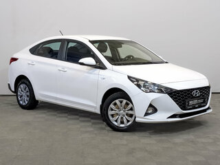 2022 Hyundai Solaris II Рестайлинг, белый, 1580000 рублей, вид 3