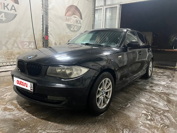 2007 BMW 1 серии 118i I (E81/E82/E87/E88) Рестайлинг, чёрный, 740000 рублей