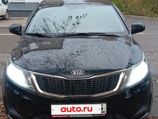 2012 Kia Rio III, чёрный, 750000 рублей, вид 1