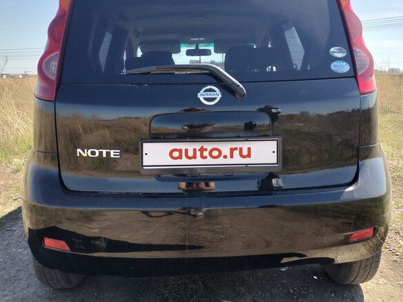 2008 Nissan Note I Рестайлинг, чёрный, 630000 рублей - вид 4