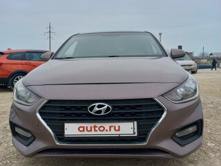 2018 Hyundai Solaris II, коричневый, 1290000 рублей, вид 2