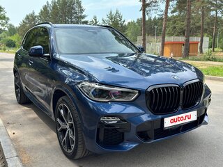 2021 BMW X5 45e IV (G05/G18), синий, 8890000 рублей, вид 2