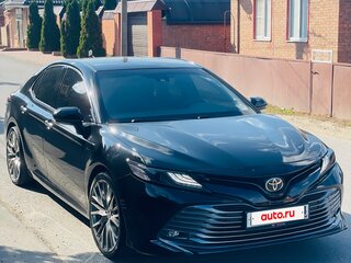2018 Toyota Camry VIII (XV70), чёрный, 3100000 рублей, вид 3