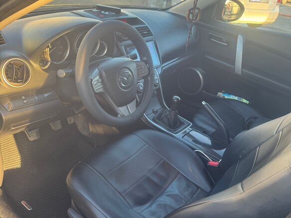 2007 Mazda 6 II (GH), чёрный, 830000 рублей - вид 11