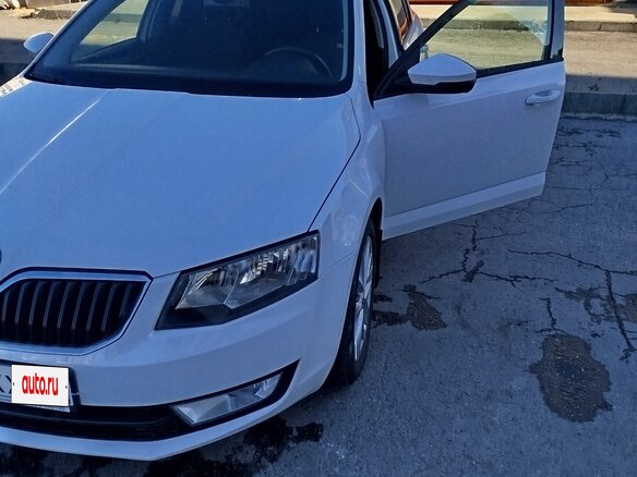 2014 Skoda Octavia III (A7), белый, 1400000 рублей - вид 1
