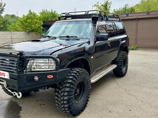 2008 Nissan Patrol V (Y61) Рестайлинг, чёрный, 3000000 рублей, вид 1
