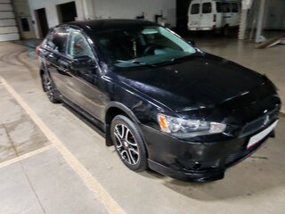 2008 Mitsubishi Lancer X, чёрный, 550000 рублей, вид 5