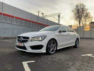 2016 Mercedes-Benz CLA 200 I (C117, X117), белый, 1900000 рублей, вид 1