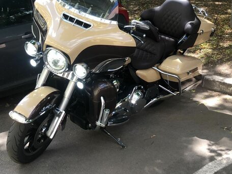 2014 Harley-Davidson Ultra Limited, бежевый, 1350000 рублей, вид 5