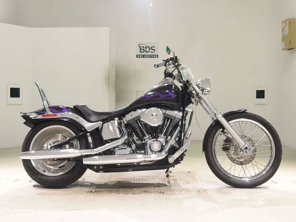 2007 Harley-Davidson Softail Custom, чёрный, 799000 рублей - вид 1