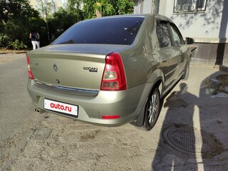 2013 Renault Logan I Рестайлинг, бежевый, 550000 рублей, вид 4
