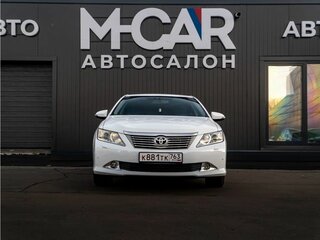 2013 Toyota Camry VII (XV50), белый, 1470000 рублей, вид 2