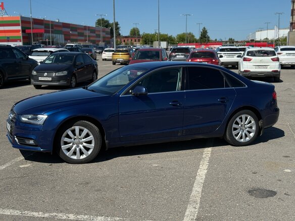 2014 Audi A4 IV (B8) Рестайлинг, синий - вид 7
