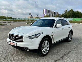 2014 Infiniti QX70, белый, 1600000 рублей, вид 1