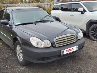 2007 Hyundai Sonata ТагАЗ IV (EF) Рестайлинг, чёрный, 350000 рублей, вид 4