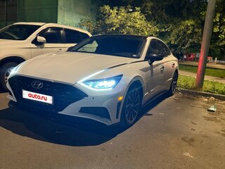 2022 Hyundai Sonata VIII (DN8), белый, 1850000 рублей, вид 2