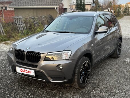 2013 BMW X3 28i xDrive II (F25), серый, 2500000 рублей, вид 3