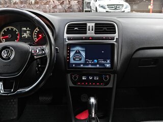 2017 Volkswagen Polo V Рестайлинг, синий, 1100000 рублей, вид 5