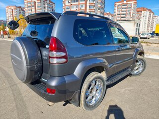 2005 Toyota Land Cruiser Prado 120 Series, серый, 2100000 рублей, вид 5