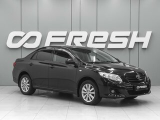 2008 Toyota Corolla X (E140, E150), чёрный, 599000 рублей, вид 1