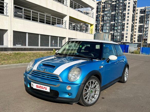 2004 Mini Hatch Cooper S I (R50), синий, 1065000 рублей - вид 23