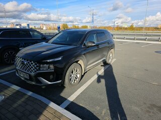 2021 Hyundai Santa Fe IV Рестайлинг, чёрный, 3249000 рублей, вид 2