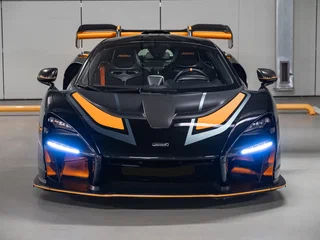 2019 McLaren Senna, оранжевый, 130000000 рублей, вид 4