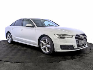 2016 Audi A6 IV (C7) Рестайлинг, белый, 2225000 рублей, вид 3