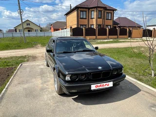 1996 BMW 5 серии 520i III (E34), чёрный, 1000000 рублей, вид 1