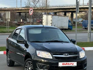 2017 Lada (ВАЗ) Granta I, чёрный, 460000 рублей, вид 2