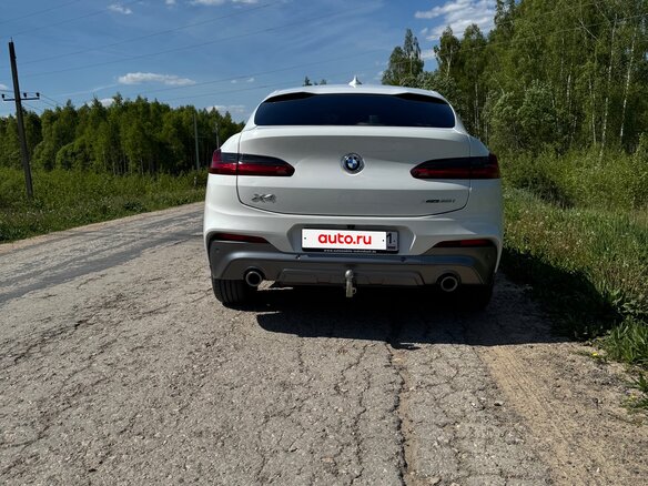 2019 BMW X4 20i II (G02), белый, 4500000 рублей - вид 2